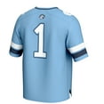 thumbnail image 3 of Unisex GameDay Greats #1 Carolina Blue North Carolina Tar Heels Lightweight Collegiate Football Fashion Jersey, 3 of 4