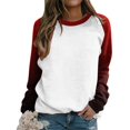 thumbnail image 2 of Vedolay Women's Tops Hoodies for Women Oversized Half Zip Sweatshirt Crewneck Long Sleeve Pullover Hoodie Clothes,White L, 2 of 5