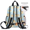 ALAZA Sandwich Stars Pattern School Backpack Student Bookbag Mini Bag ...