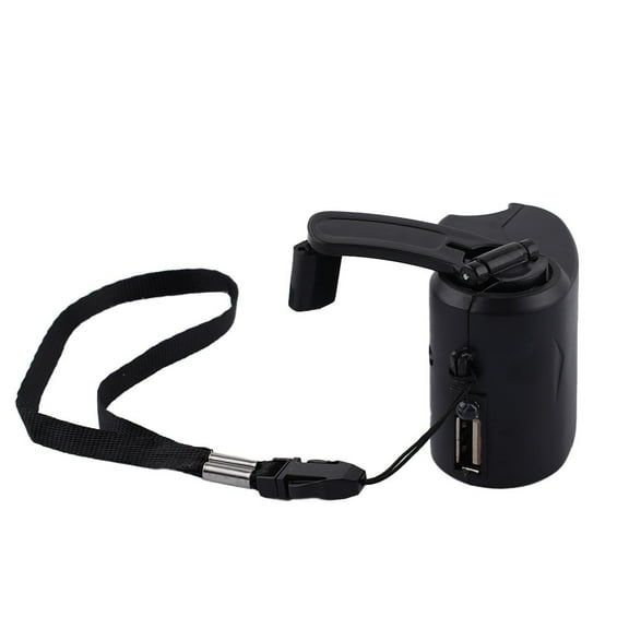 sailesiti Manual Hand Crank USB Charger for Mobile Devices, Portable Dynamo Generator