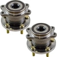 thumbnail image 3 of TRQ Rear Wheel Hubs & Bearings Pair Set NEW for 05-09 Subaru Outback Legacy BHA53500, 3 of 5