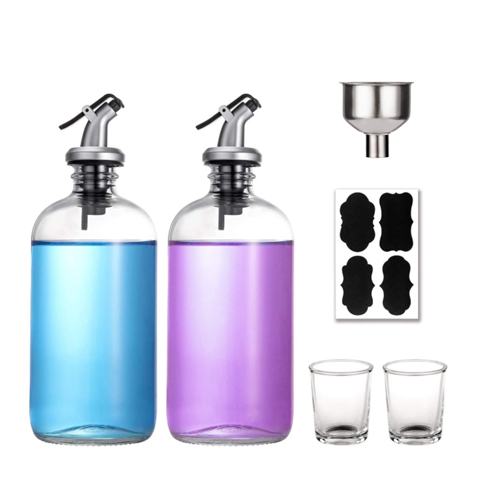 Sukalun Mouthwash Dispenser Mouthwash Container for Bathroom Mouth