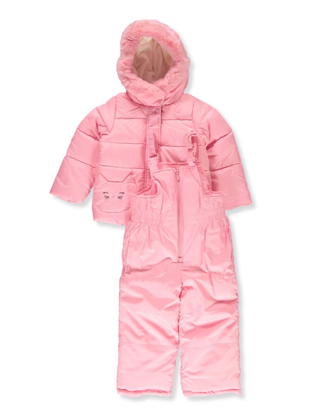 OshKosh Girls' 2Piece Kitty Snowsuit Set Outfit (Toddler)