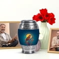 thumbnail image 6 of JAGASY Sparrow Urn for Sister, Little Moon Urns for Female Ashes, Adult Blue Keepsake Urn for Adult Male, Mini Memorial Cremation Urns for Brother Ashes, 3 Inch, 6 of 7