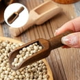 thumbnail image 2 of EDFBUYKRS Mini Wooden Spoon Mini Spoons Bath Spoon Condiment Wooden Spoon For Rice Flour Tea, 2 of 4