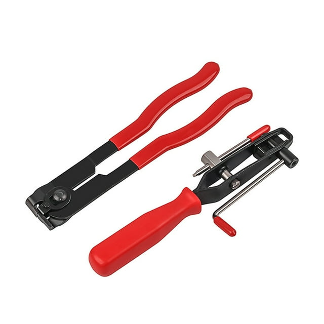 Mistaha Cage Clamp and Disassembly Pliers Set with Dust-proof Cover, Steel Construction, Red/Blue Handle Color, Random Dispatch - Handy Tube Clamp Tool Kit