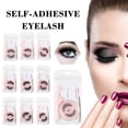 thumbnail image 3 of 3D Faux Cils Auto-Adhésifs pour Extension de Maquillage 1 Paire R6H5, 3 of 9