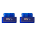 thumbnail image 1 of ELM327 V2.1 OBD2 Escáner Mini Herramienta Diagnóstico Automático Coche OBD 2 II Compatible Con Dientes Azul, 1 of 8