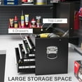 thumbnail image 3 of 6 Drawer 24" Portable Tool Box with Top Case, Ball Bearing Slides, Metal Tool Chest for Garage, Household and Warehouse, 3 of 6