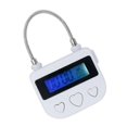 thumbnail image 3 of New Tool Time Lock USB Padlock Purpose Rechargeable Steel Wire Switch Time Waterproof 30 Days 5V Charging Voltage, 3 of 9