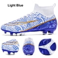 thumbnail image 1 of Zapatos fútbol para hombres y mujeres calcetines altos punto zapatos entrenamiento con puntas largas calzado deportivo (puntas largas - blanco 38), 1 of 9