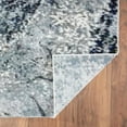 thumbnail image 5 of 5â€™ x 8â€™ Navy and Gray Abstract Ice Area Rug, 5 of 9