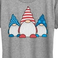 thumbnail image 3 of Instant Message - Patriotic Gnomes  - Women's Short Sleeve Graphic T-Shirt, 3 of 6