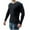 Black, variant on jsaierl Sweaters for Men Casual Solid Crew Neck Pullover Muscle Long Sleeve Sweater Slim Fit Bottoming Knit Shirt Top