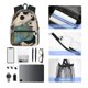 thumbnail image 4 of Balery Abstract Dalmatian Art Mochila para Mujeres y Hombres, Mochila Ligera Casual para Viajes, Mochila Clásica Básica para la Universidad, 4 of 6