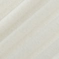thumbnail image 4 of No. 918 Daniela 1-Piece Linen Blend Semi-Sheer Rod Pocket Curtain Panel, 54"x63", Pearl White, 4 of 6