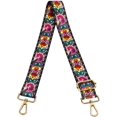 thumbnail image 1 of SURJDE Crossbody Strap for Purses Replacement Adjustable Guitar Multicolor Style Handbag Straps, Flower, Large, Thermal, 1 of 4