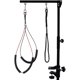 thumbnail image 1 of Anillo ajustable de 35" y 2 soportes sin asiento para perros, brazo de aseo personalizable en altura, clip para brazalete de aseo para mascotas, 1 of 7