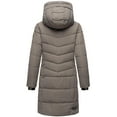 thumbnail image 3 of Marikoo Women's Warm Winter Coat with Hood - Quilted Thigh-Length Jacket - Natsukoo XVI, 3 of 9