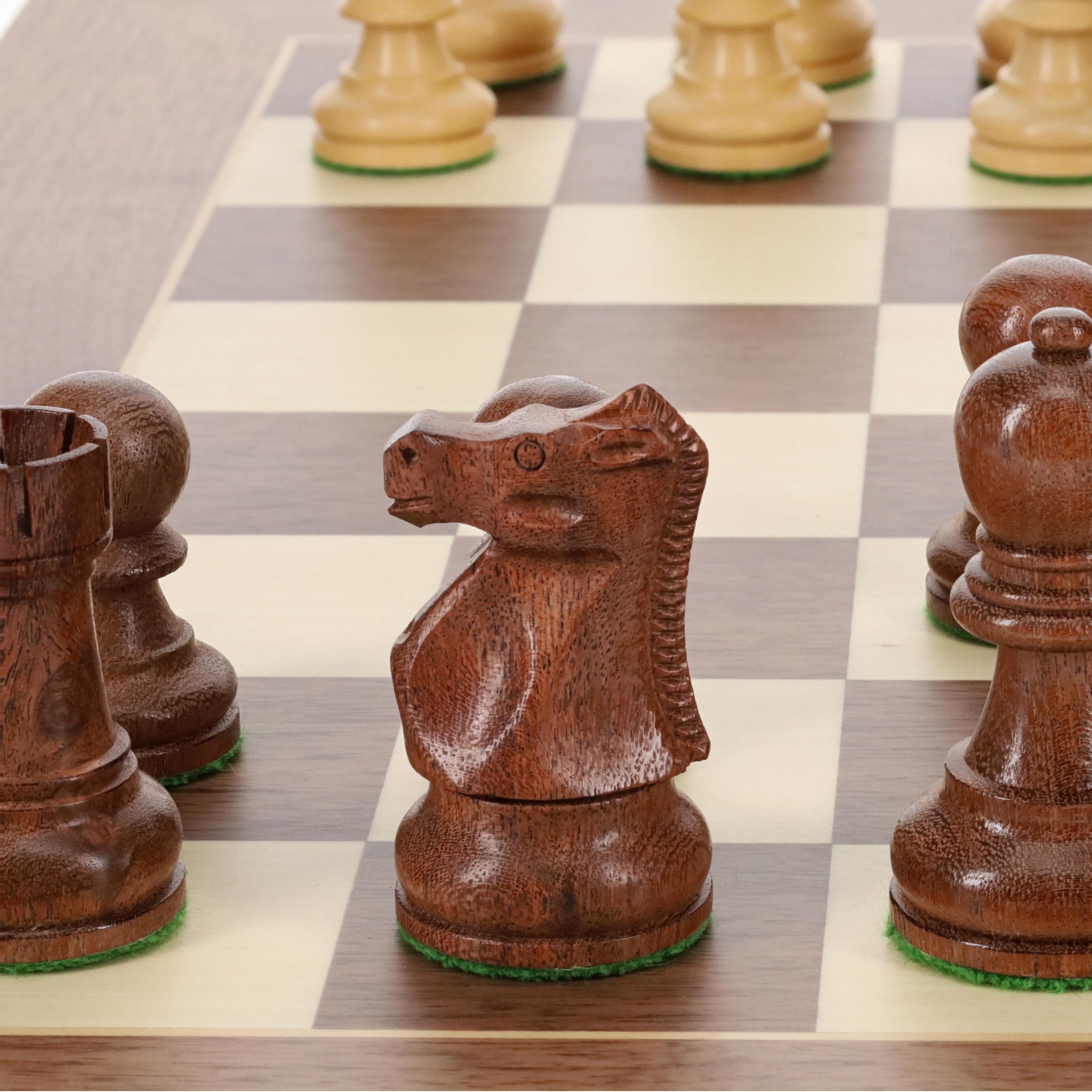 WE Games Weighted Luxury Chess Set