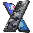 thumbnail image 1 of Funda Ringke Fusion Xiaomi Redmi Note 11 / 11S Negro Camo Mate Antihuellas Textura Satinada, 1 of 8