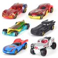 thumbnail image 2 of Alloy Avengers Car Batmobile Captain America Hulk Ironman Spiderman Action Figures Racing Model Toy For Boys Gift, 2 of 5