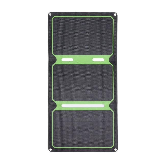 Solar Panel Folding Pack Charge 21W Single Crystal ETFE Three Fold Small Solar Panel Charger for Cell Phone Tablet Laptop