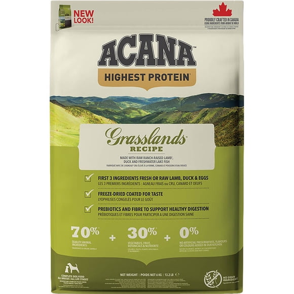 Acana, Adult Grasslands - Dry Dog Food
