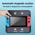thumbnail image 3 of Protective Hard Case compatible with Nintendo Switch Lite with Rotatable Stand, Magnetic Closure & Shockproof Design, 3 of 5