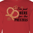 thumbnail image 4 of Inktastic I'm Just Here for the Pretzels Oktoberfest Long Sleeve T-Shirt, 4 of 5