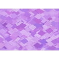 thumbnail image 1 of Ahgly Company Machine Washable Indoor Rectangle Transitional Pastel Purple Pink Area Rugs, 2' x 5', 1 of 7