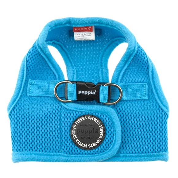 PUPPIA International Harness Soft B Vest, X-Large, Sky Blue