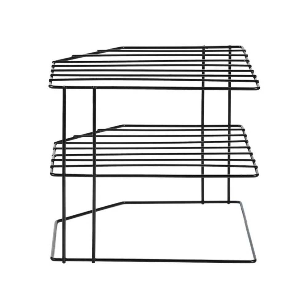 PEACNNG 3Tier Kitchen Corner Shelf Rack Steel Metal Wire Rust