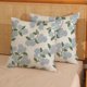 thumbnail image 2 of Fundas de almohada Dafena Spring, 45 x 45 cm, 2 unidades, color azul y verde hortensia, 2 of 7
