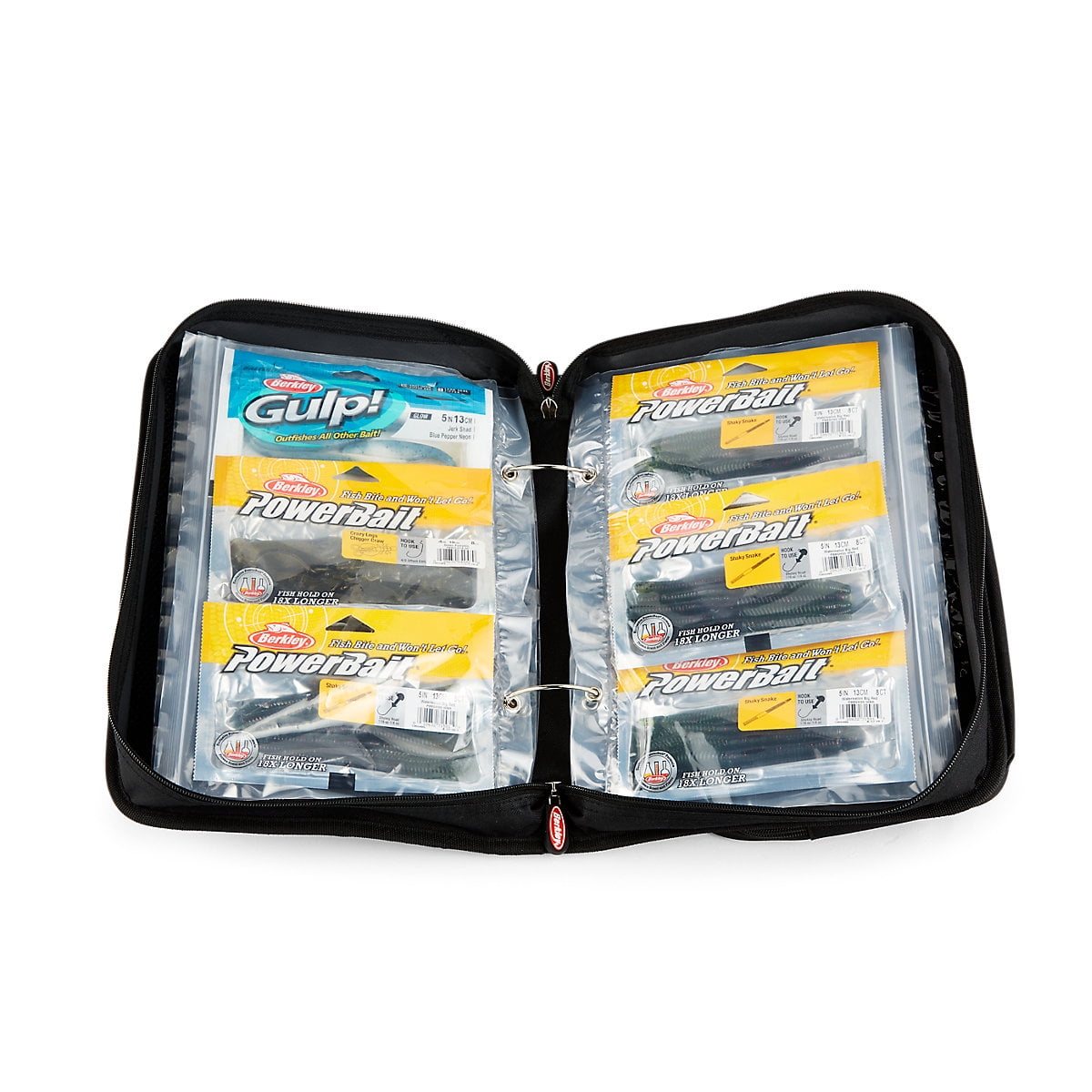 Berkley Soft Bait Binder 1490; Stores up to 42 Bags 