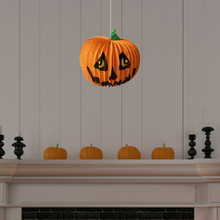 

Pumpkin Wooden Round Crafts Hanging Sign Decoration Card Home Doorway Beads with Clouds Decorative Hanging Decorations from Ceiling Door Christmas Decorations Hanging Hanging Beads Stain Glass Window