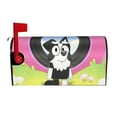 thumbnail image 2 of Lsque Bluey Mailbox Cover Standard Size ,Magnetic Mailbox Covers Post Wraps Letter Box Cover -21x18 in, 2 of 9