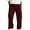 Coffee Mens Corduroy Cargo Pants, variant on BSDJILFG Cargo Pants for Men Relaxation Corduroy Pants Elastic Waist Straight Leg Hiking Pants with Multi-Pockets