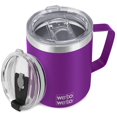 thumbnail image 1 of Taza de café WETOWETO de acero inoxidable con aislamiento al vacío de 400 ml, 1 of 6