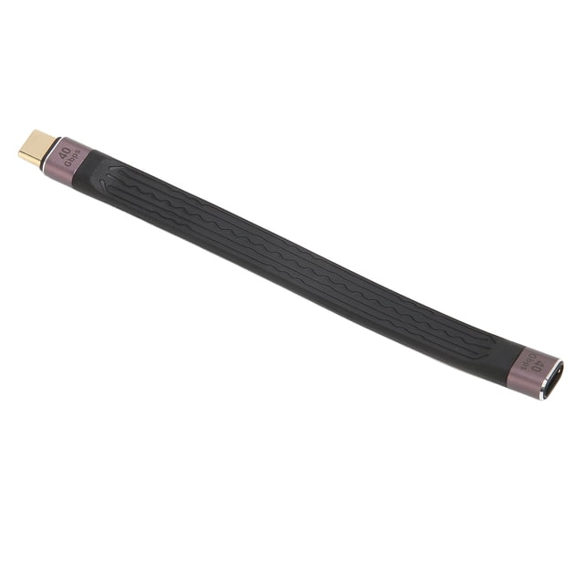 Cable corto del USB C tipo de carga rápido C del paladio 100W para mecanografiar el cable 40Gbps de C para el teléfono móvil