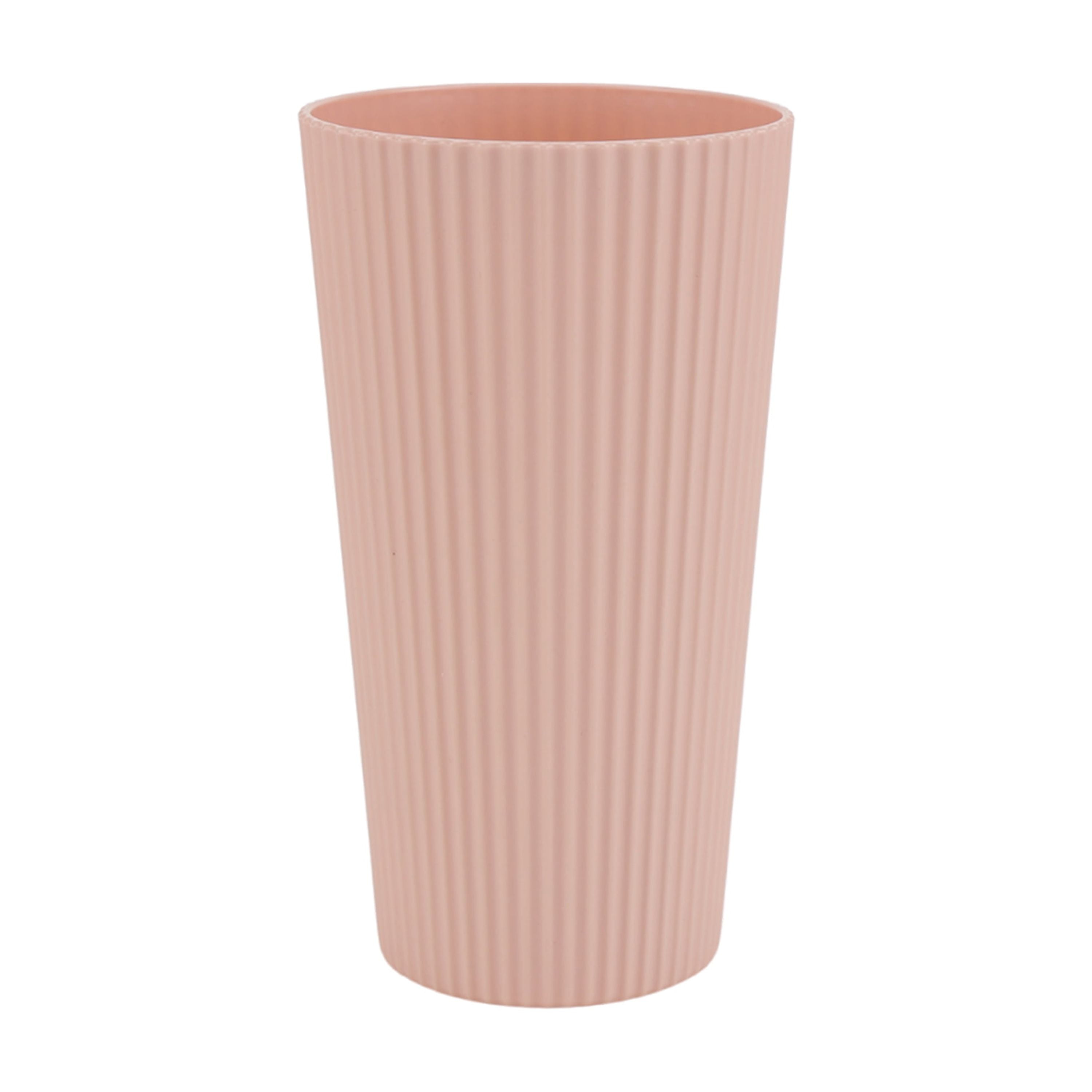 (3 pack) Mainstays - Blush Pink Eco-Friendly Recycled Plastic Beverage Tumbler, 26-Ounce