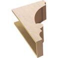 thumbnail image 6 of 9"W x 18"D x 27"H Classic Diane Rough Cedar Woodgrain TimberThane Corbel, Primed Tan, 6 of 6