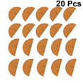 thumbnail image 3 of 1 Set 20pcs Wooden Earring Pendant Earrings Making Accessories Semicircle DIY Handmade Jewelry Making Tools for Friends (Random Color), 3 of 3