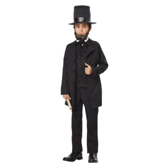California Costumes Abraham Lincoln/Andrew Jackson Child Costume, X-Large