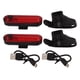 thumbnail image 2 of Luz trasera recargable para bicicleta, luz trasera para bicicleta, carga USB, luz trasera para bicicleta, luz delantera y trasera para bicicleta, apariencia llamativa, 2 of 8