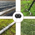 thumbnail image 5 of Estacas de acero galvanizado para jardín, diseño de extremo afilado para una penetración sin esfuerzo, grapas multiusos para jardinería adecuadas para jardines en contenedores y proyectos al aire, 5 of 5