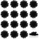 thumbnail image 1 of Chiffon Tulle 3D Flower for DIY Headbands Flower Clothing Shoes Hats Accessories Black 75x29mm, 1 of 9