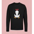 thumbnail image 5 of Old Glory Mens Halloween Penguin Costume Long Sleeve Graphic T Shirt, 5 of 6