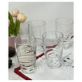 thumbnail image 2 of Swirl Acrylic Glasses Drinking Set of 4 (20oz), Plastic Drinking Glasses, BPA Free Cocktail Glasses, Drinkware Set, Hi Ball Plastic Water Tumblers, 2 of 5
