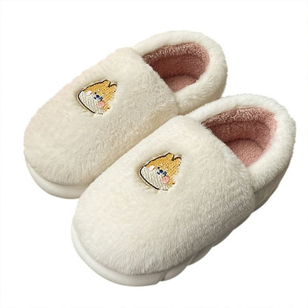 

Yoslce Womens Winter Boots Thick Bottom Plus Velvet Cotton Slippers Soft